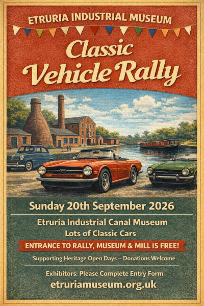 Etruria Industrial Museum Classic Vehicle Rally 