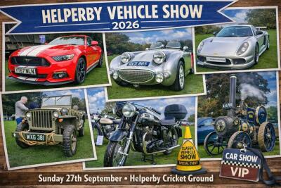 Helperby and Brafferton Sports Association Vehicle Show 2026