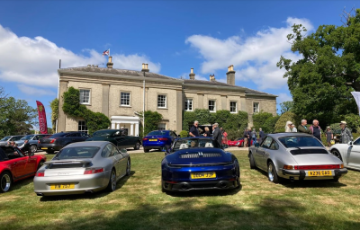 East Saxons at Little Baddow Open Gardens Car Show