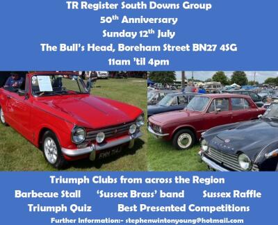 London Group - TR South Downs Group 50th Anniversary