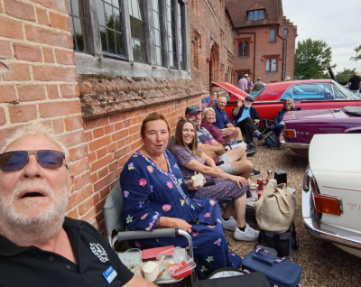 East Saxons Layer Marney Charity Car Show