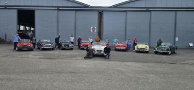 Kennet Valley enjoy a great 'Drive it Day' to Boscombe Aviation
