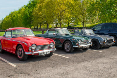 Brunel on Drive It Day 2025 - New Manor Farm Shop - 27 April 2025