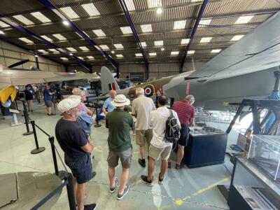 LVG visit De Havilland Museum