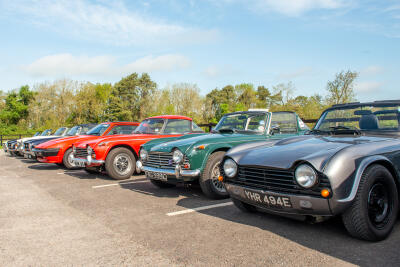 Brunel on Drive It Day 2025 - New Manor Farm Shop - 27 April 2025