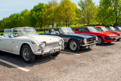 Brunel on Drive It Day 2025 - New Manor Farm Shop - 27 April 2025