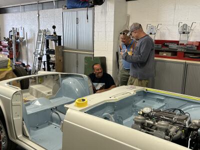 Visit to MJW Workshop