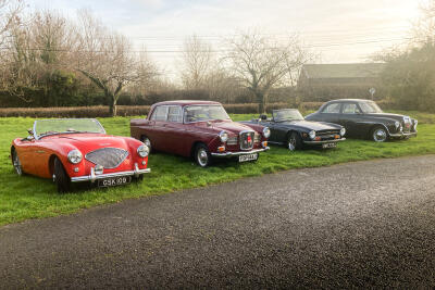 Brunel TRs at Carriages with the Old Crocks Klub