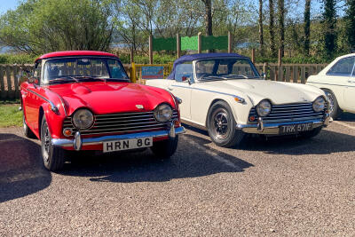 Brunel TRs at a Bright and Sunny Salt & Malt - 19 April 2026