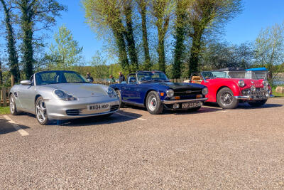 Brunel TRs at a Bright and Sunny Salt & Malt - 19 April 2026