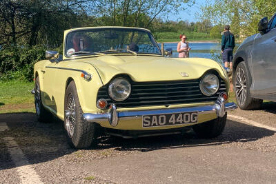 Brunel TRs at a Bright and Sunny Salt & Malt - 19 April 2026