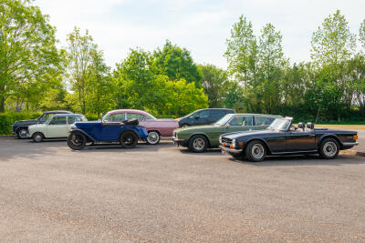 Brunel TRs with the Old Crocks Club - 11 May 2025