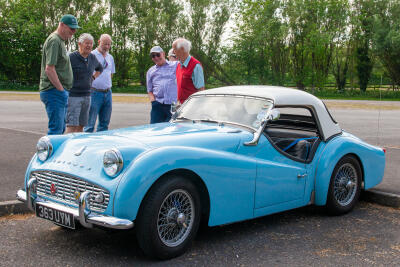 Brunel TRs with the Old Crocks Club - 11 May 2025