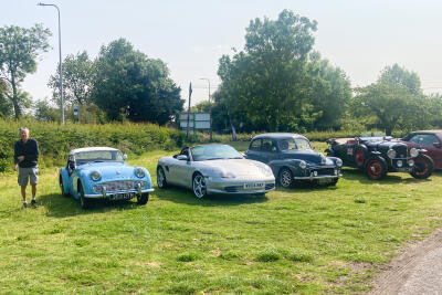 Brunel TRs with Old Crocks Club - 8 June 2025