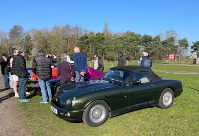 KVG enjoys a great Sun Shiny day at Millets Farm