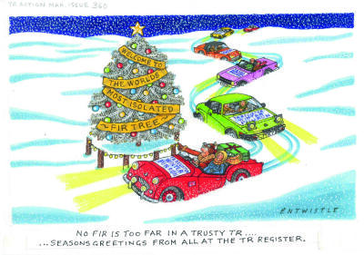 Merry Christmas from the TR Register Car Club