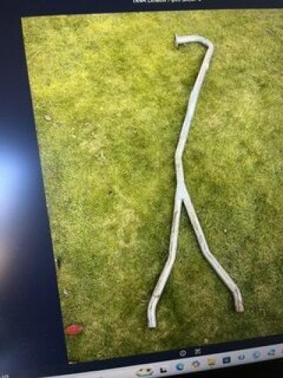 Triumph TR4 TR4A Exhaust Pipes Unused