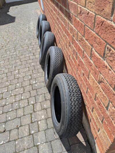 Five Michelin XAS Tyres