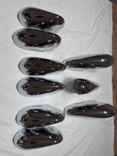 For Sale -TR4/4A/5 Front & Rear Rechromed Over Riders
