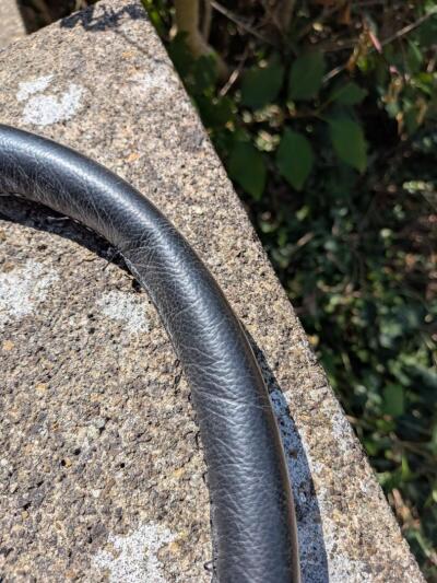 Leather Steering Wheel Cover