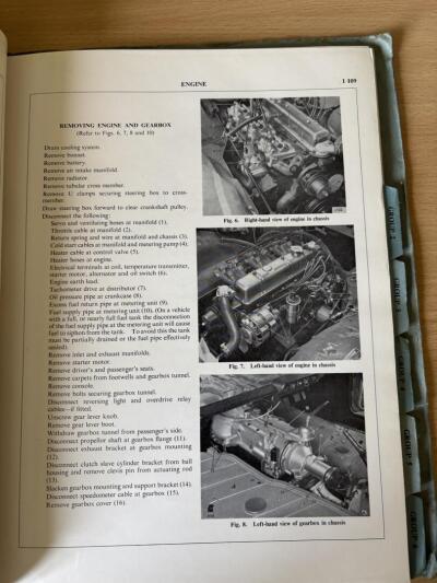 Original TR5-PI Workshop Manual supplement (545053)
