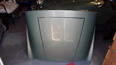 Original steel TR3a bonnet