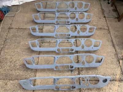 RHD Metal Dashboards for TR4/4A/5/6 For Sale