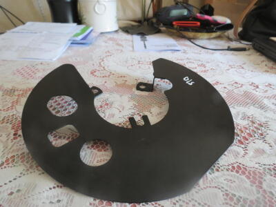 NEW TR  brake backplate