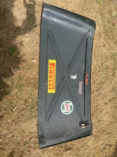 TR3A Boot Lid - Solid & Correct with raised hinge mounts