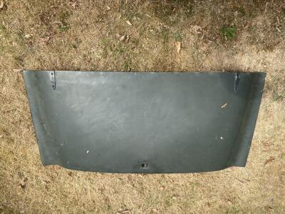 TR3A Boot Lid - Solid & Correct with raised hinge mounts