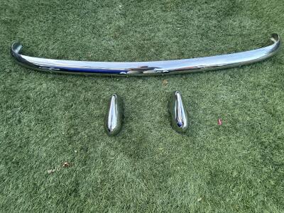 TR4A/5 front bumper with overriders