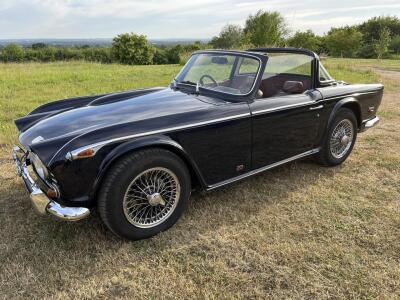 TR5 1969 Royal Blue