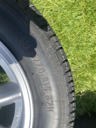 Triumph TR4 and TR4A  Minilite Style Alloy Wheels Set Of 4 With Conway Tyres