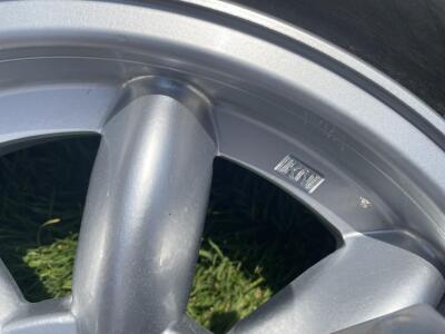 Triumph TR4 and TR4A  Minilite Style Alloy Wheels Set Of 4 With Conway Tyres