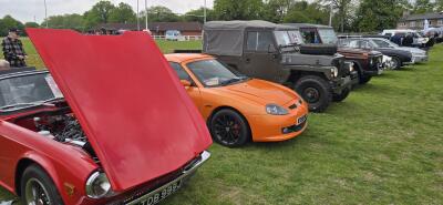 TRs Turn Heads Across the Field at Hungerford Classic Show