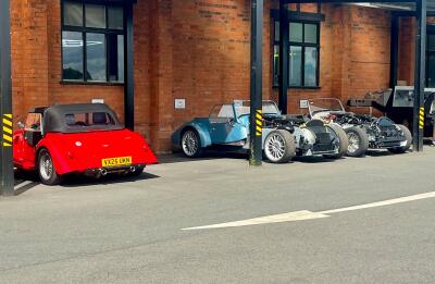 KVG Enjoys a Fascinating Visit to the Morgan Motor Company