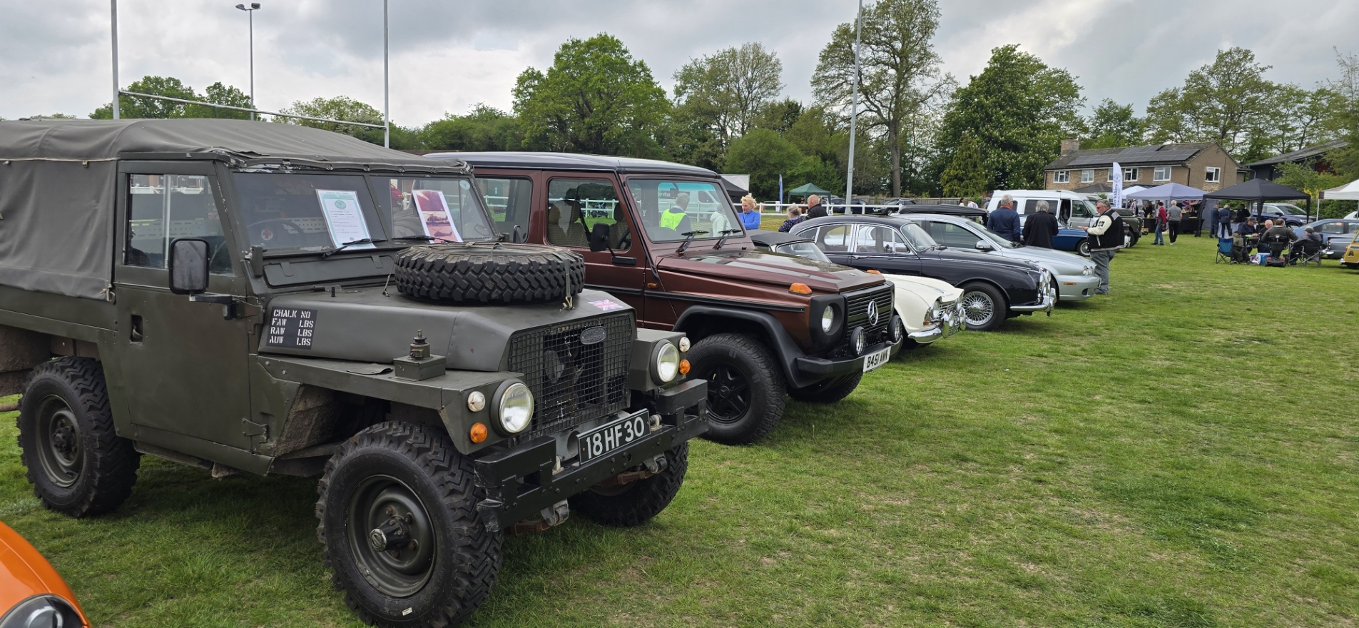 TRs Turn Heads Across the Field at Hungerford Classic Show