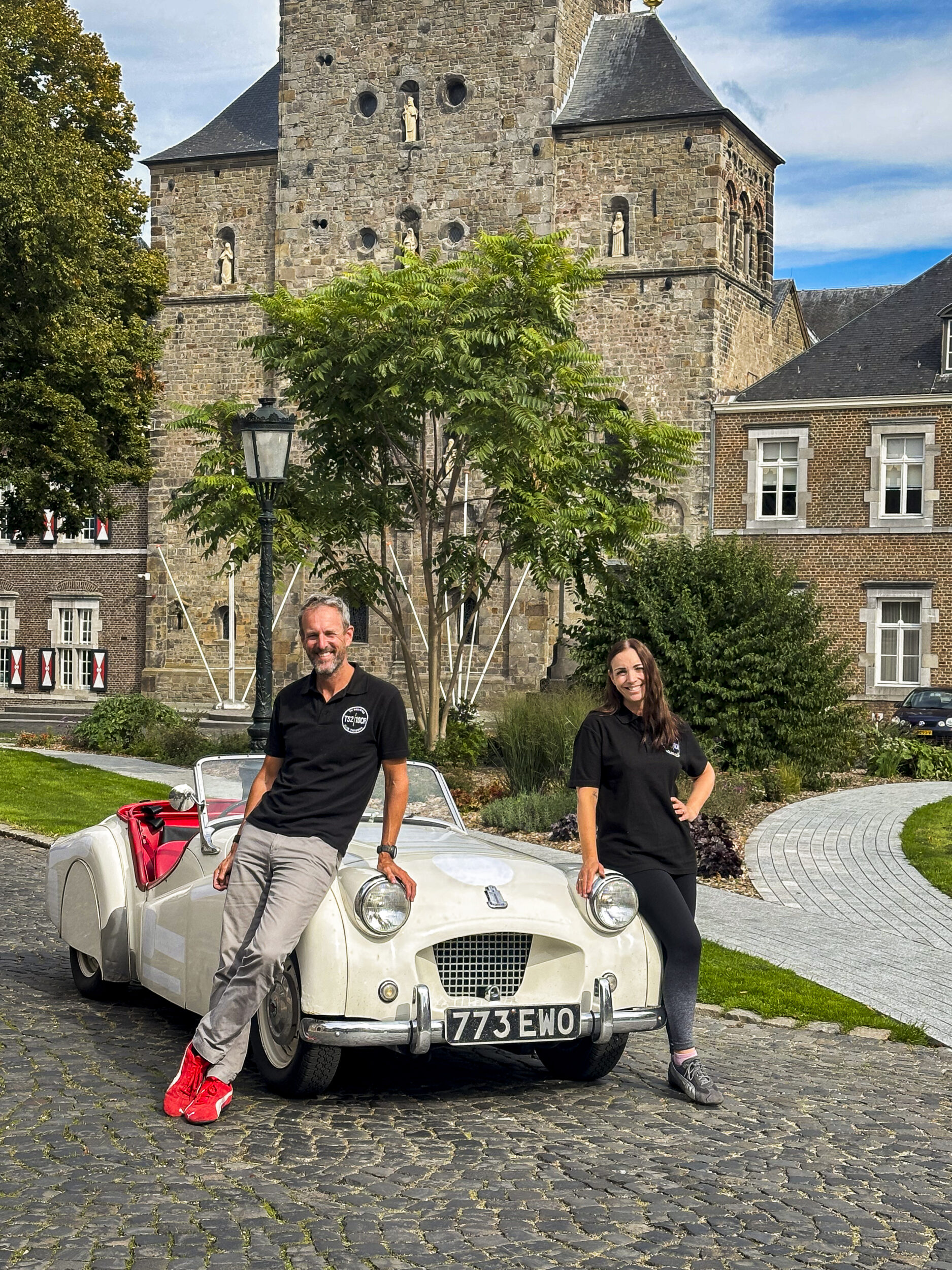 TR Register Car Club's TS2 conquers Ten Countries Run