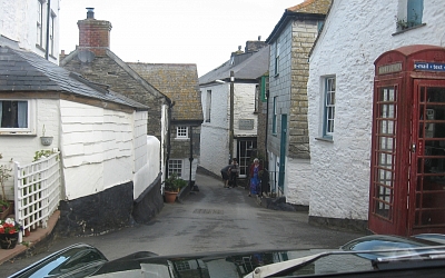 No TV doctors to be seen in Port Isaac.