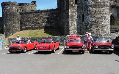 All the reds at Kidwelly