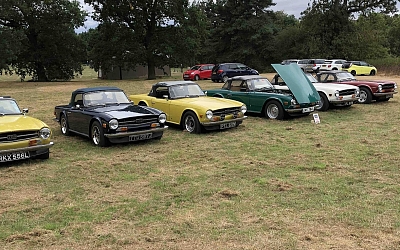 The hard fought TR6 contenders area