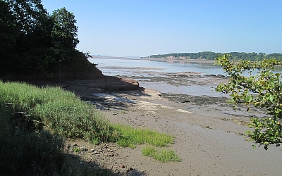 A very low tide on the glorious River Severn