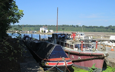 The old locks and original dock