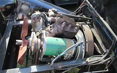 Theodore Lafitte 736cc tilting 3 cylinder radial engine