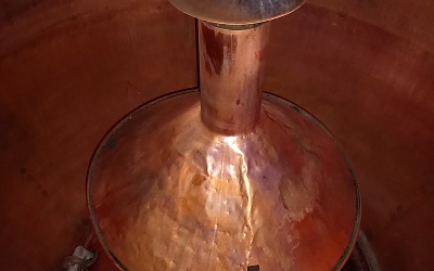 Inside the copper