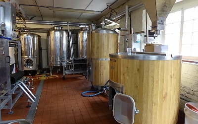 The modern Micro-Brewery for the production of small-batch beers