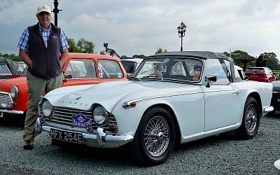 Tim's TR4 at Ironworks