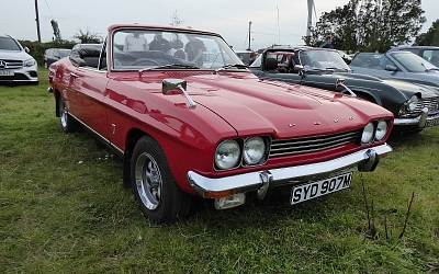Very tidy Capri Convertible - not a Crayford but a restoration and conversion from an old and rusty car!