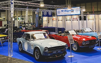 TR Register celebrates 50 years of the TR6 at the NEC Classic Motor Show 2019