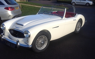 Dave and Chris Crinson's magnificent Healey